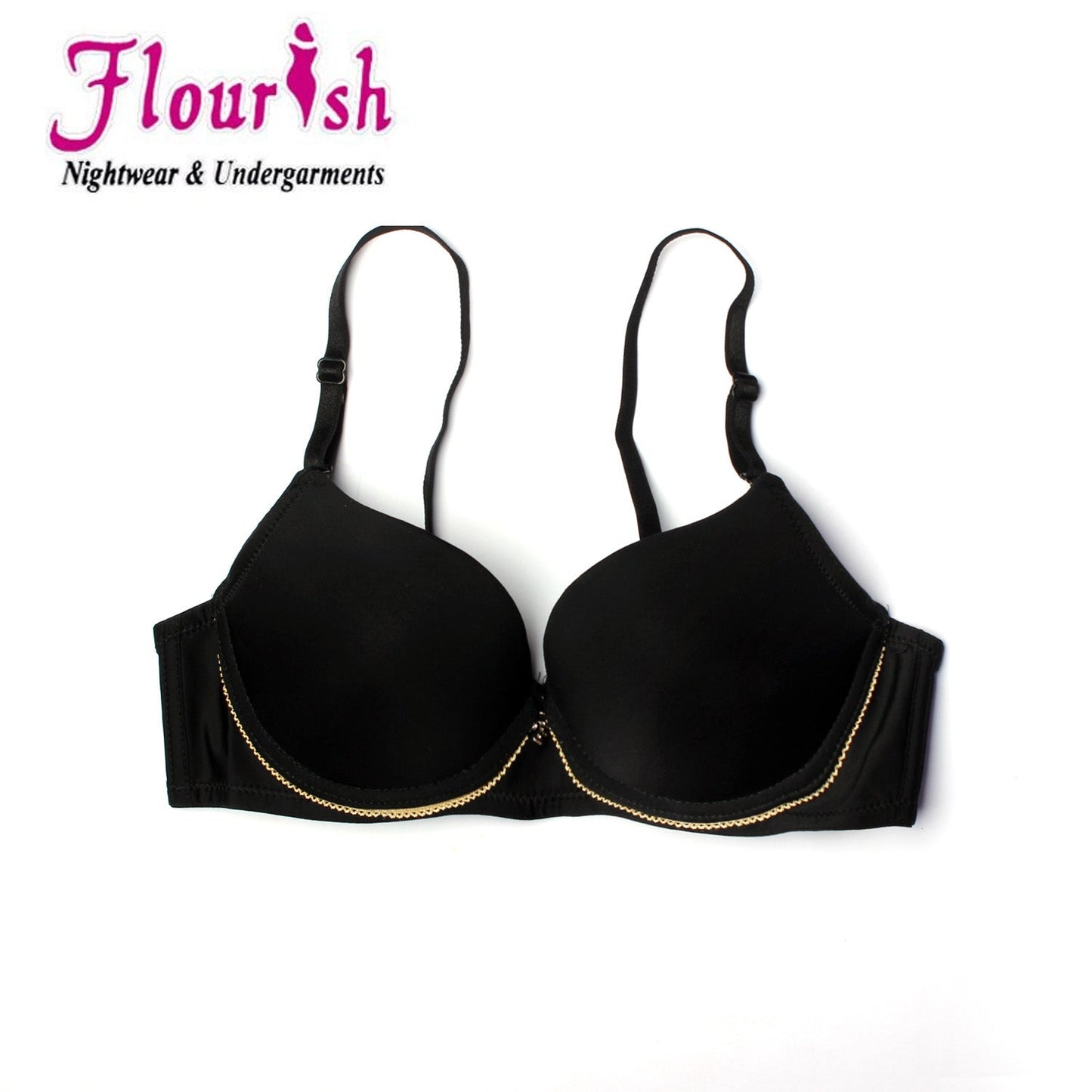 flourish High Impact Full Coverage Padded Bra - 1016