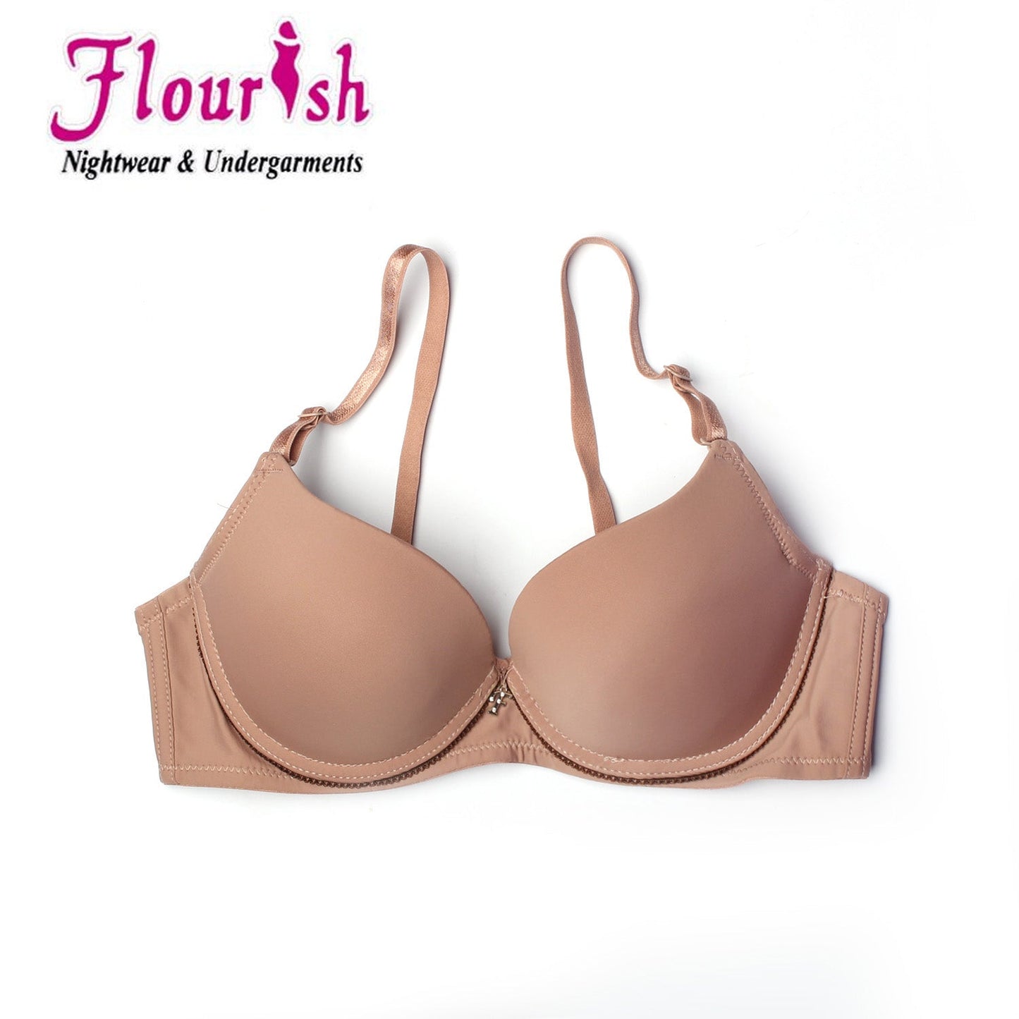 flourish High Impact Full Coverage Padded Bra - 1016