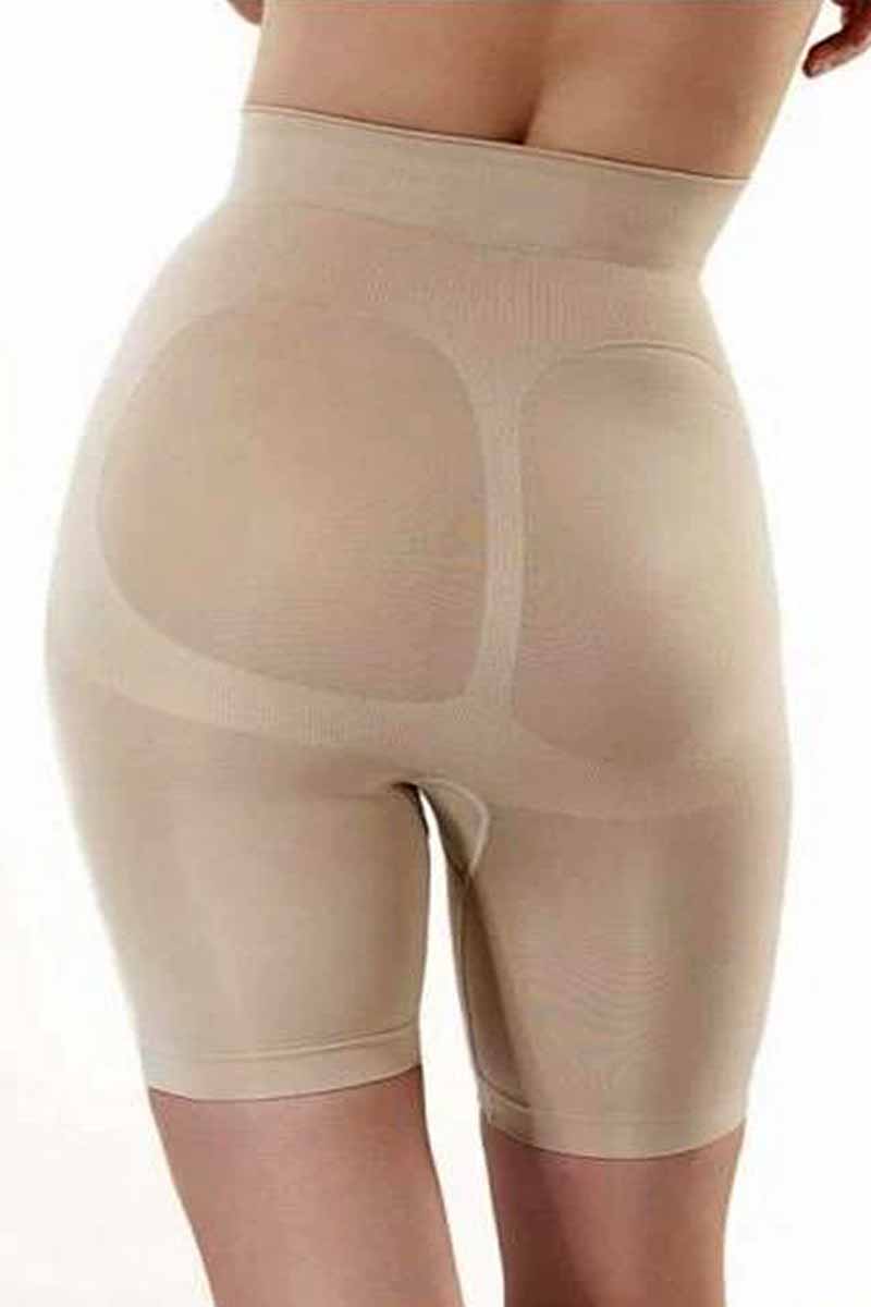 Miss Fit Cuff Girdle, Parlak Pacali Korse Seamless Body Shaper Underwear - 1205