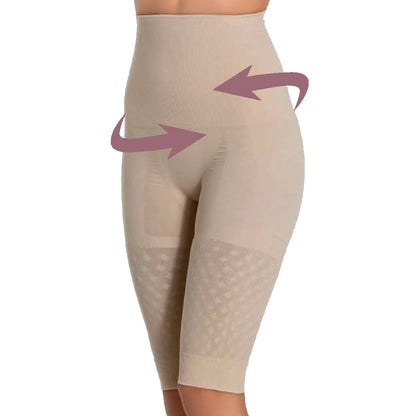 Miss Fit Double Layer Full Stomach With Cuff Girdle Body Shaper - 1228