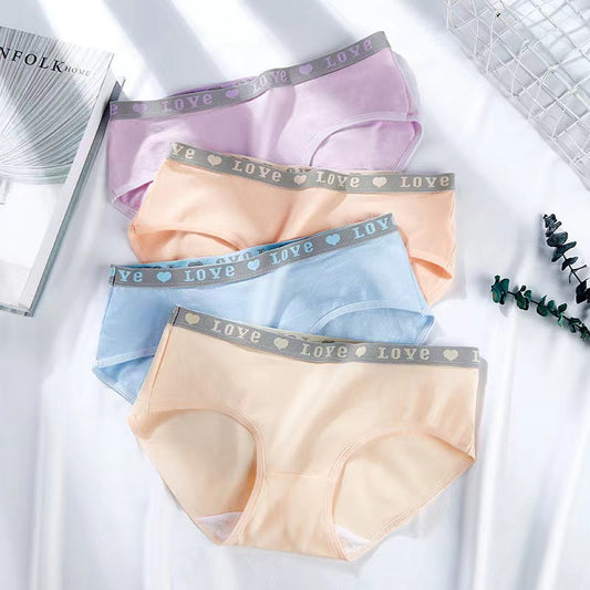 Flourish Pack Of 5 Plain Cotton Panties