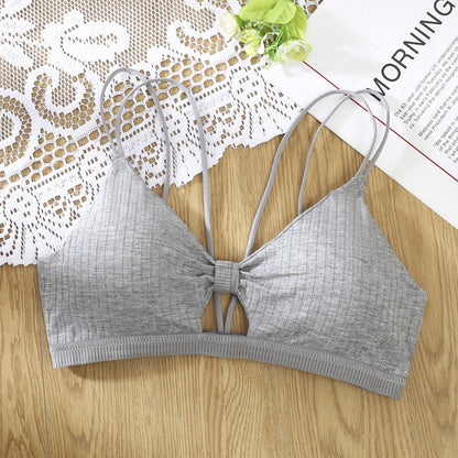 Flourish New Bow Style Cute Brallete Padded Bra 612