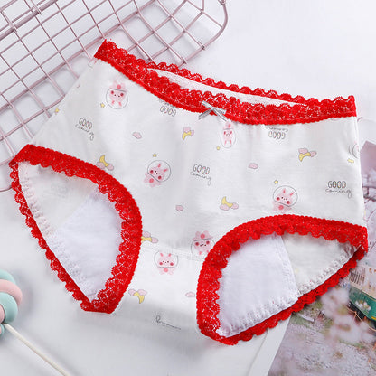 Flourish Pack Of 3 Pure Cotton Printed High Quality Menstrual Periods Panties