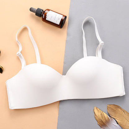 Flourish Light Padded Half Cup Plain Back Closure Adjustable Straps Bra