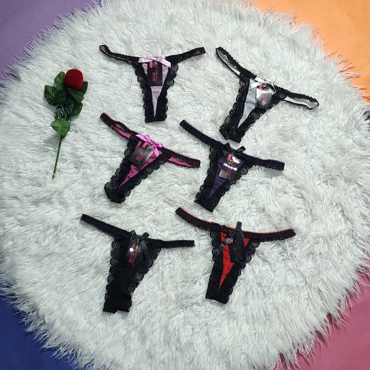 Flourish Pack Of 3 G-string Panties